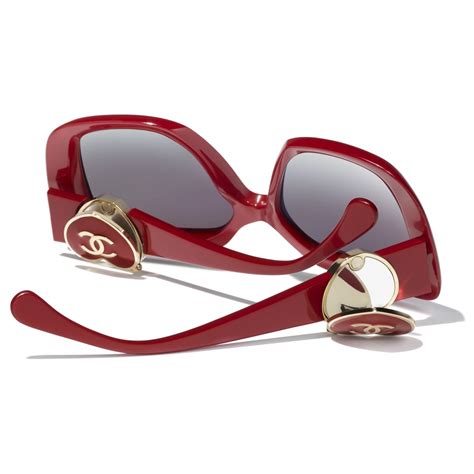 occhiali rosso da sole chanel|Chanel sunglasses for women 2024.